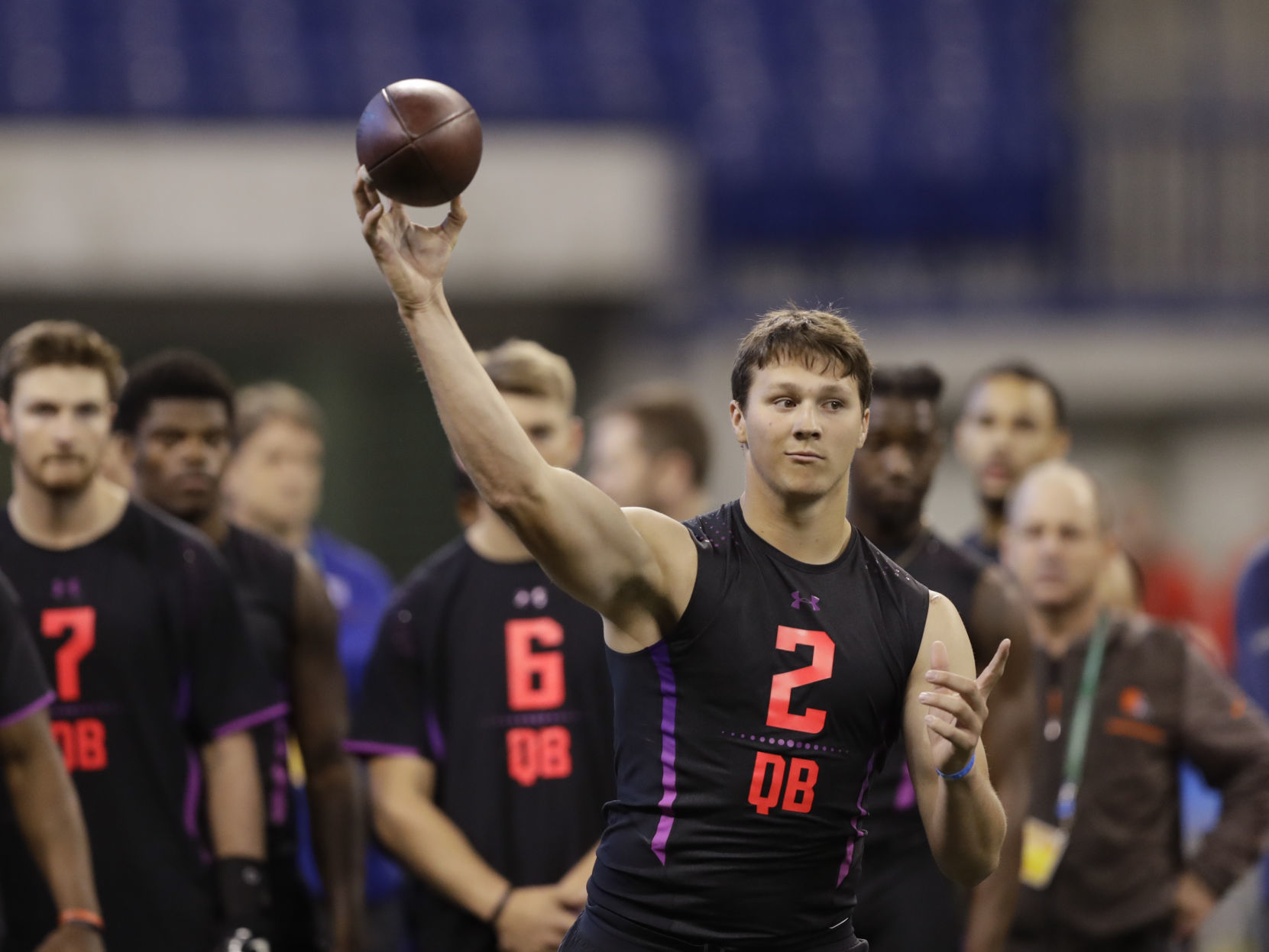 Josh Allen - NFL Combine